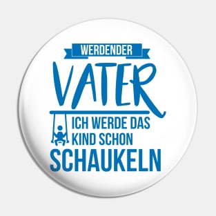 Werdender vater kind schaukeln (2) Pin