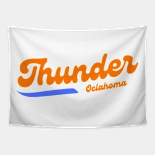 okc thunder Tapestry