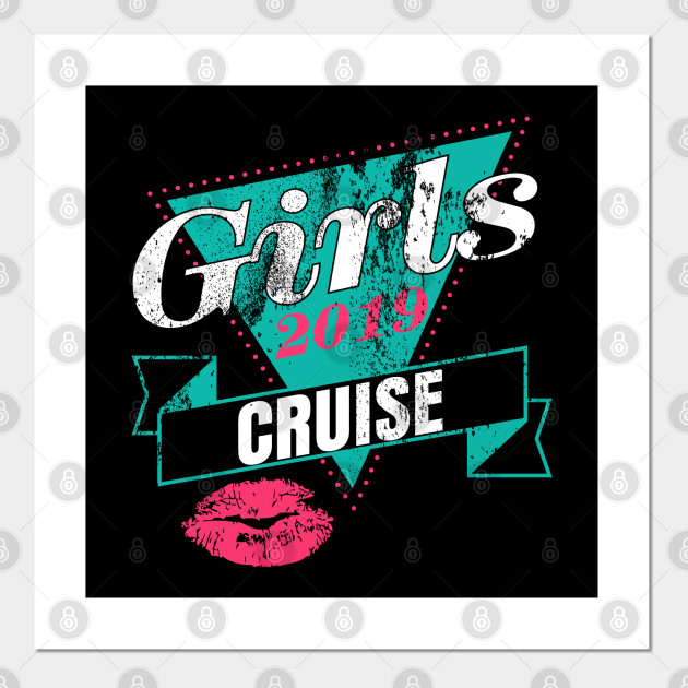 Girls Cursing Cruiser Girls Beach Weekend Holiday Gift Cruising Gift Ideas Posters And Art Prints Teepublic