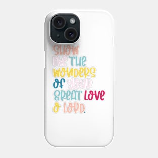 God of Great Love Phone Case