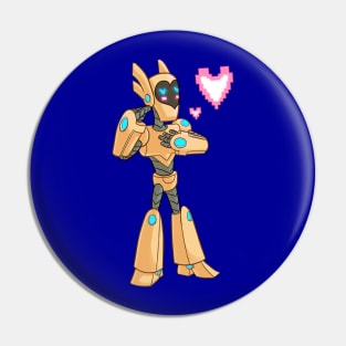 Mosobot64 in Love Pin