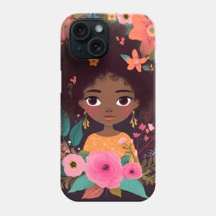 Little Fairy in the Floral Garden Phone Case