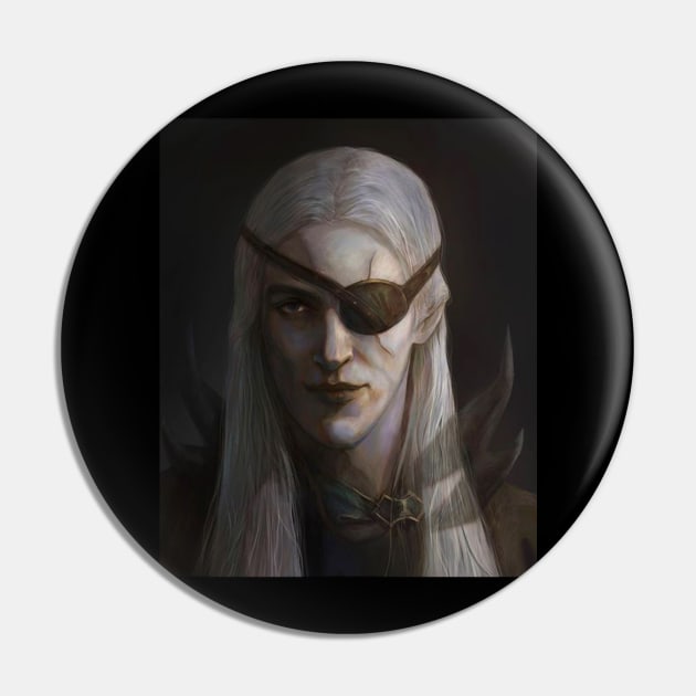 Aemond targaryen Pin by CustomPortraitsWorld