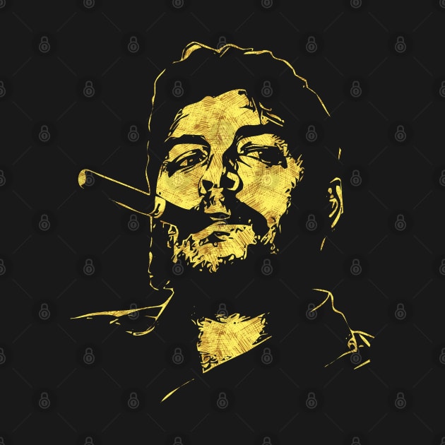 Che Guevara Portrait by Naumovski