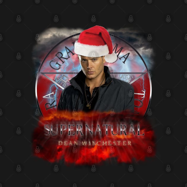 Supernatural Santa Dean Winchester by Ratherkool