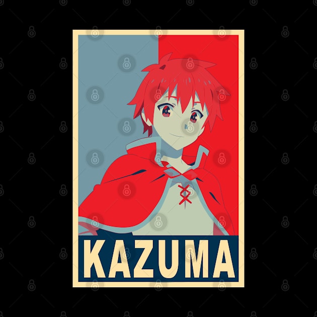 Kazuma Poster - Konosuba by Jack Jackson