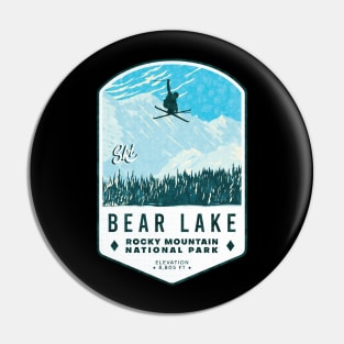 Ski Bear Lake Rocky Mountain National Park Pin