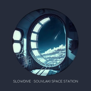 Slowdive  - Souvlaki Space Station - Retro Style Fan Design T-Shirt