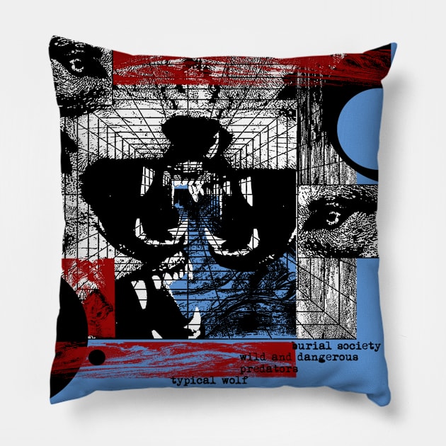 BURIAL SOCIETY VOL 6 Pillow by burial society