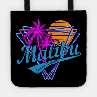 Retro 80s Style Malibu Summer Beach Tote
