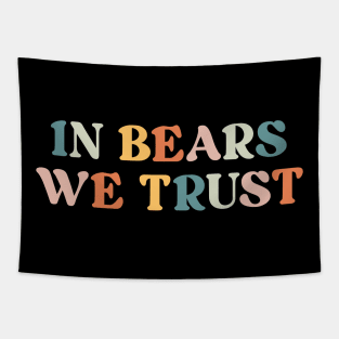 i choose the bear Tapestry