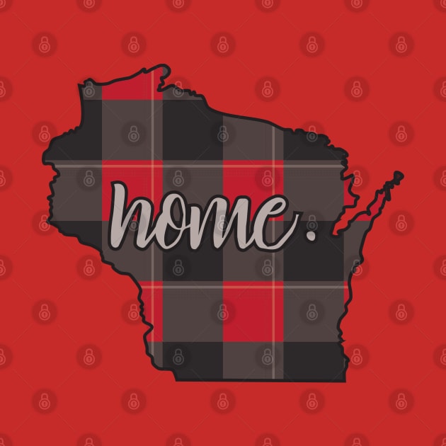 Wisconsin Home Buffalo Check Plaid by Karlie Designs
