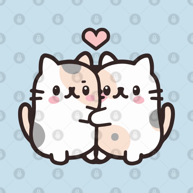 cute cat cartoon by Kawaii Bomb