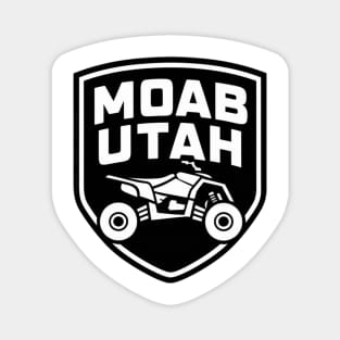 Moab Utah Offroad Quad Bike Magnet