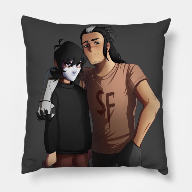 Sally Face as Voltron Pillow by Supermare