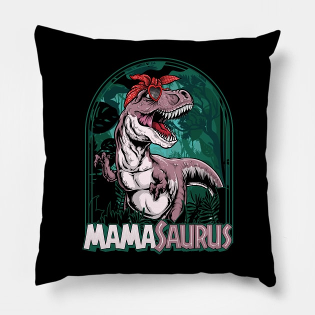 Mama saurus Pillow by Wagum Std