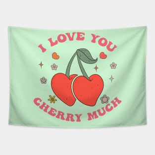 I Love You Cherry Much Tapestry