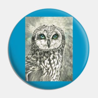 Owl of Wisdom Pin