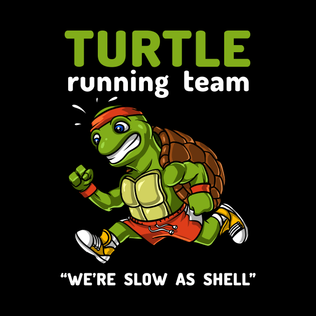 Turtle Running Team by underheaven