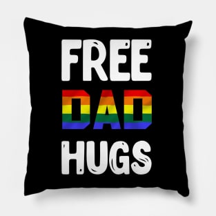 Free Dad Hugs Pillow