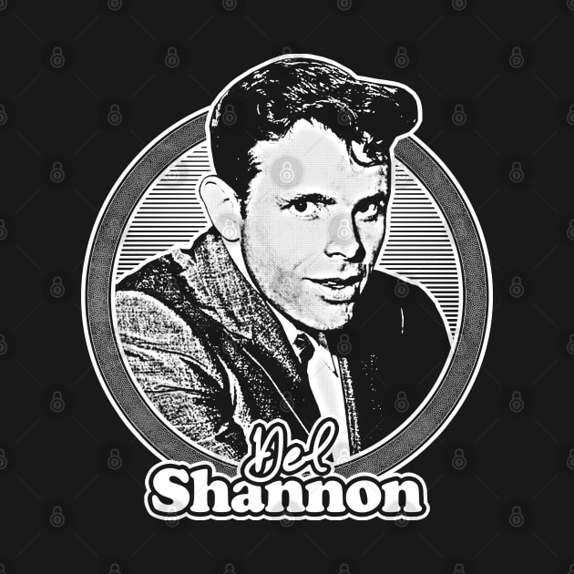 Del Shannon // Retro Style Fan Art Design by DankFutura