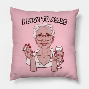 I love to alole Pillow