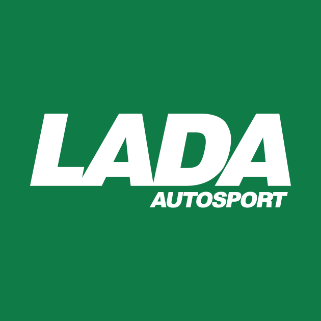 Lada Autosport logo (white) by GetThatCar