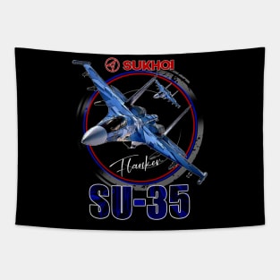 Sukhoi SU-35 Flanker Fighterjet Tapestry