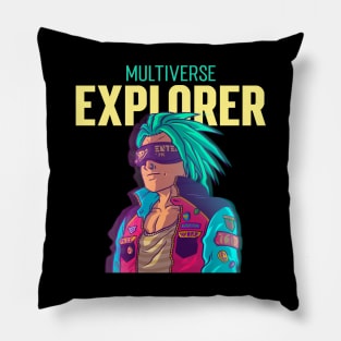 "Multiverse Explorer" - 6 of 6 Pillow