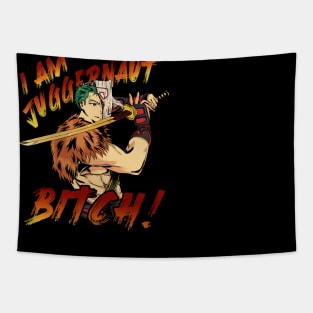 Juggernaut Dota 2 X Zoro One Piece Tapestry