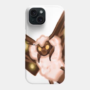 Cute Moth Drawing Phone Case