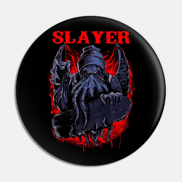 SLAYER BAND MERCHANDISE Pin by Rons Frogss