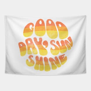 Good Day, Sunshine - Vintage Letters Tapestry