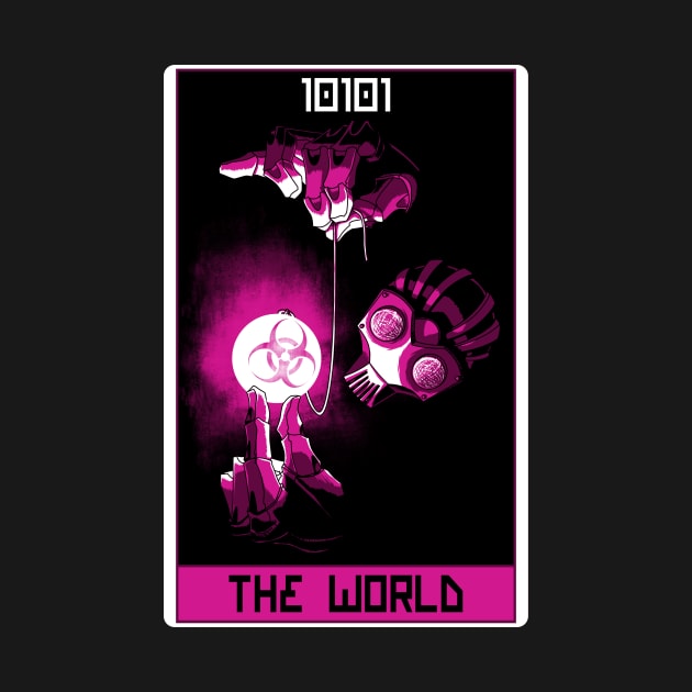 Robo Tarot: The World by PeterTheHague