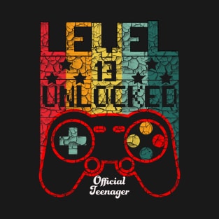 Level 13 Unlocked Awesome 2008 Video Game T-Shirt