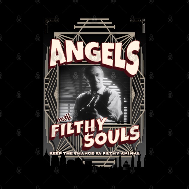 Angels with Filthy Souls - vintage movie poster by BodinStreet