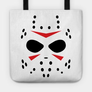 Jason Mask - White Version Tote