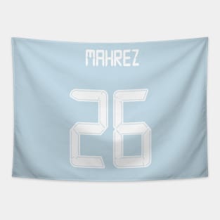 Mahrez Man City 26 shirt Tapestry