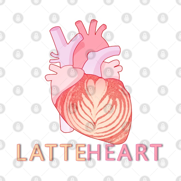 Latte Heart by Oneliest