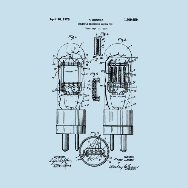 Vacuum Tube Patent 1924 by Joodls