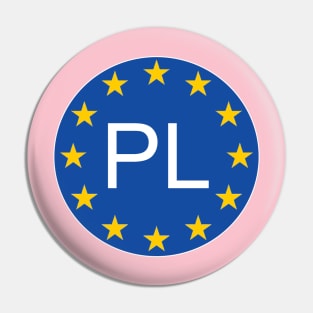 Poland Polska Pin