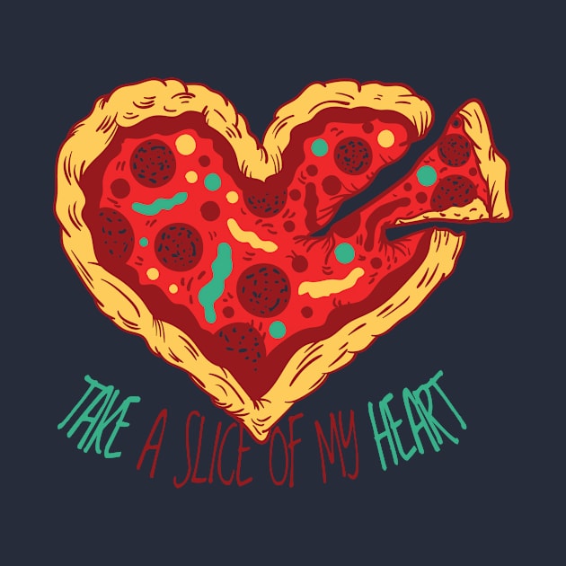 Pizza Heart by LR_Collections