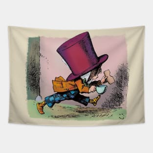 The Mad Hatter Goes to Court Tapestry