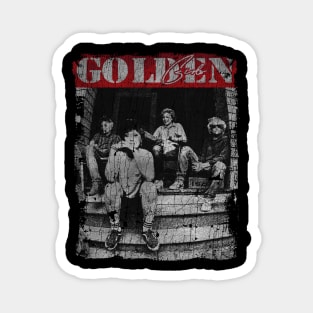 TEXTURE ART - the GOlden Girls Magnet