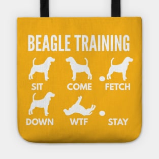 Beagle Training Beagle Dog Tricks Tote