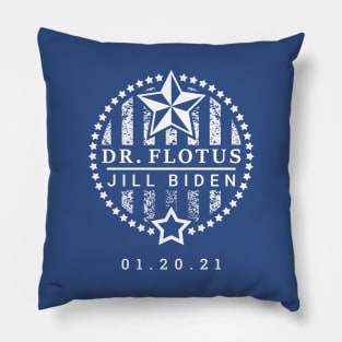 Dr Flotus Jill Biden First Lady Pillow