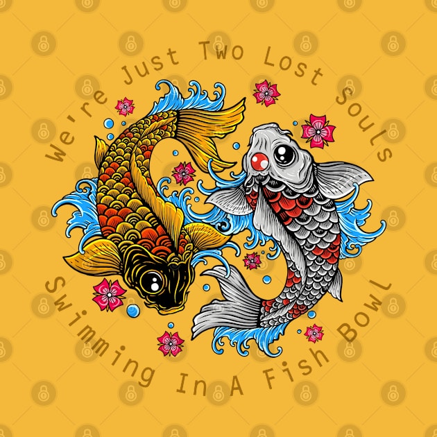 KOI FISH LOVER by DMD Art Studio