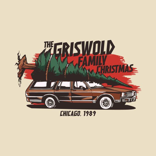 The Griswold Family Christmas Tree // Funny Christmas Graphic by SLAG_Creative