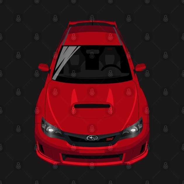 Impreza WRX STI 2008-2014 - Red by jdmart