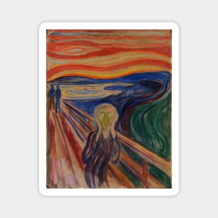 Scream by Edvard Munch Magnet